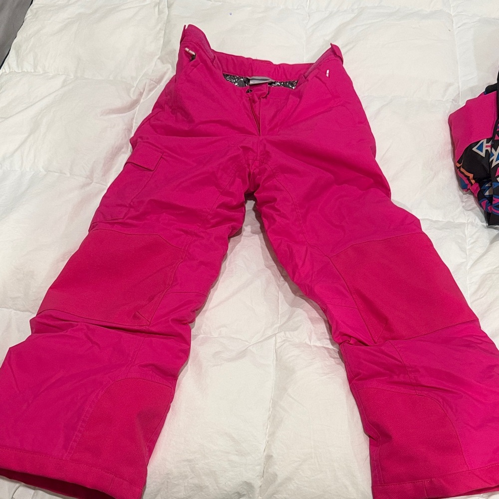 Columbia Kids' Fuchsia Snow Pants